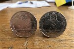 пам'ятні монети НБУ 10 гривень Дніпропетровщина Кіровоградщина