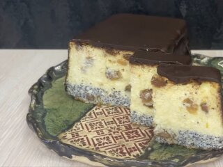 Львовский сырник с маком: фото скрин рецепта