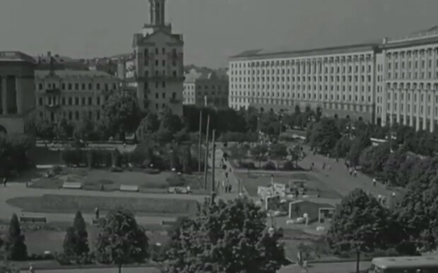 Киев 1968 года, кадр из видео: Facebook Всемирный клуб киевлян