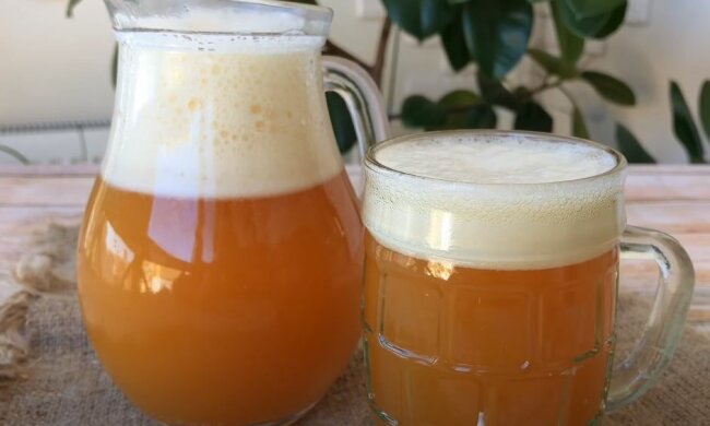 Домашній квас, скріншот: YouTube