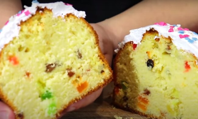 Пасха 2020: блюда, куличи, салаты, рецепты, скрин из YouTube