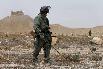 У Шойгу похвастались очередной партией саперов в Пальмире