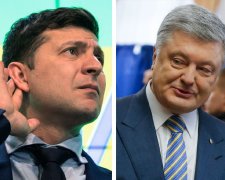 Зеленский и Порошенко