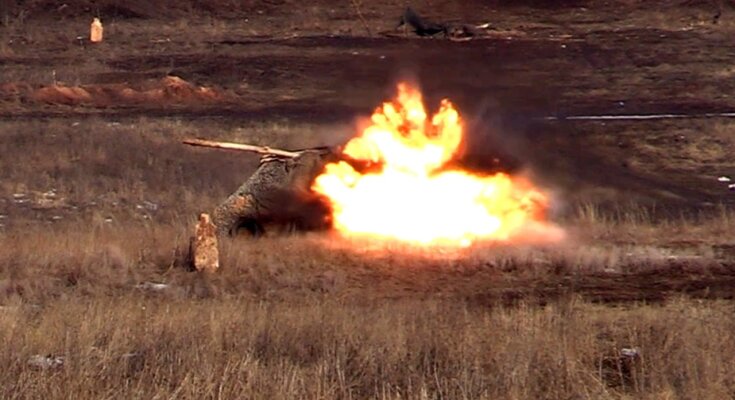 Учения ВСУ с  NLAW и M-141, фото: Facebook