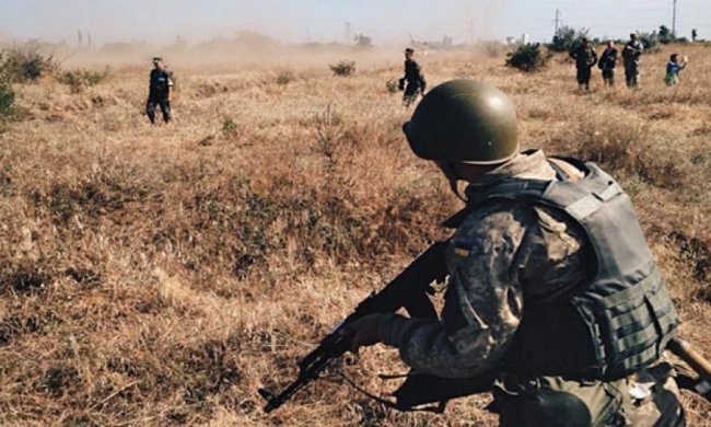 Одесские курсанты на учениях "молодого бойца" (фото)