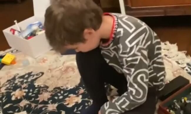 син Галкіна і Пугачової, скріншот з відео