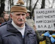 В центре Киева движется колонна с Саакашвили: впечатляющие кадры