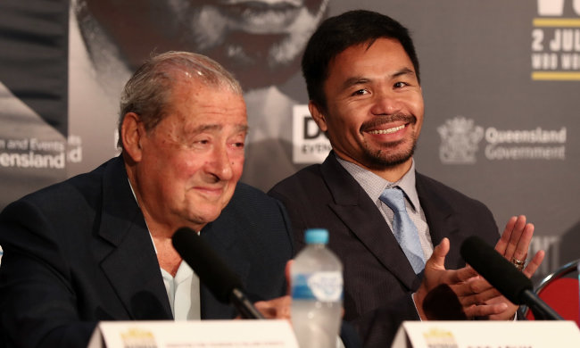 Боб Арум і Менні Пак'яо