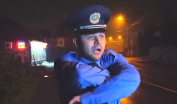 Юмористы Закарпатья высмеяли новую полицию (видео)