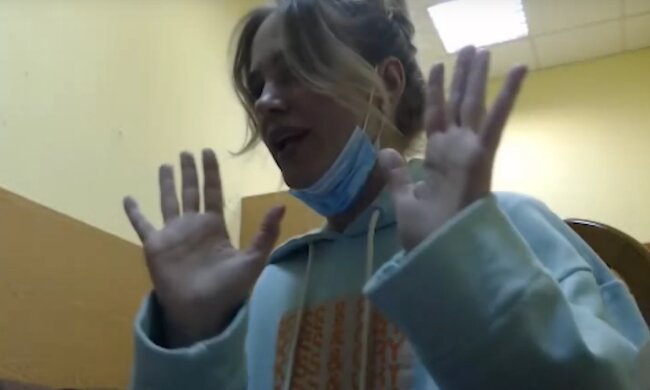 співачка Глюкоза, скрін з відео