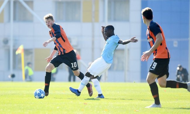 Юнацька Ліга УЄФА: Шахтар втратив перемогу у матчі з Ман Сіті