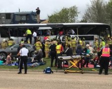 Опубліковано відео з місця моторошної аварії в США