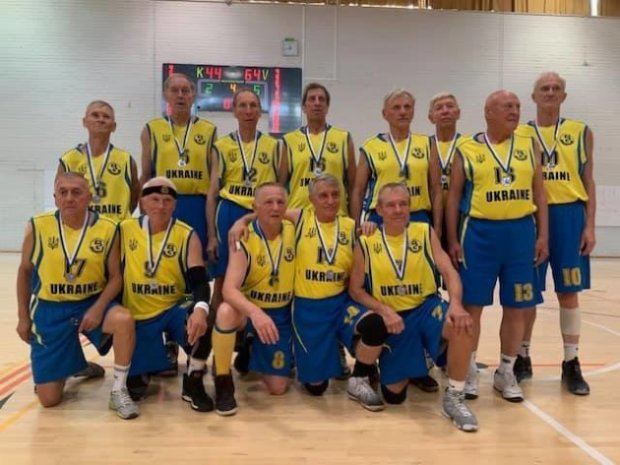 Українці стали найкращими на Чемпіонаті світу з баскетболу серед ветеранів