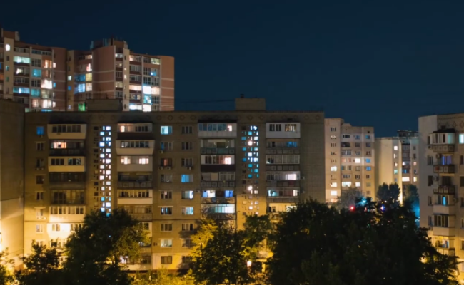 Відключення світла. Фото: скрін youtube