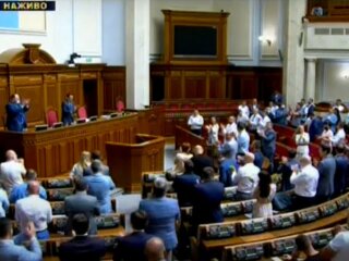 Верховна Рада, скріншот з відео