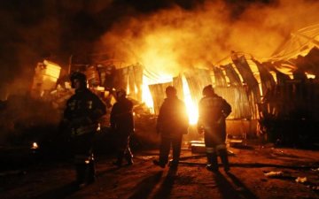 У Росії спалахнув завод пороху: опубліковані кадри