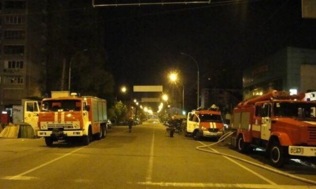 У столиці горів Володимирський ринок