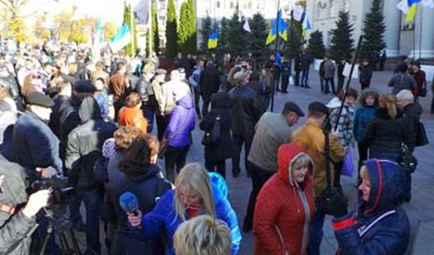 В Кировограде прошел митинг "За город святой Елисаветы" (фото)