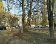 Черга в лікарню / скріншот з відео