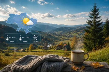 Похолодання в Україні 13 серпня