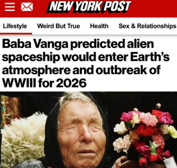 Стаття New York Post про Вангу