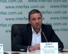 Карл Стурен, скріншот з відео