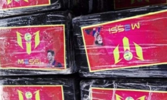 У Перу знайшли партію кокаїну із зображенням Мессі