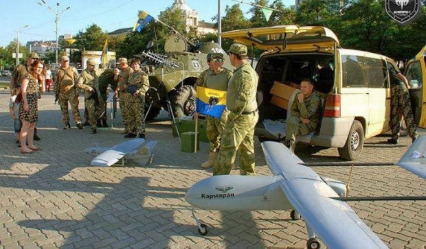 Аеророзвідка полку «Дніпро-1» взяла участь у форумі волонтерів (фото)