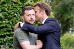 Володимир Зеленський та Еммануель Макрон