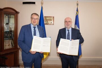 Григол Катамадзе и Антон Геращенко