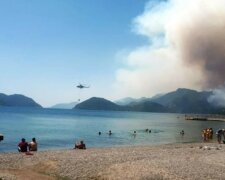 лісова пожежа в Туреччині, фото: ntv.com.tr