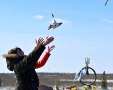 на горі Карачун вшанували пам’ять українських добровольців, фото: штаб ООС