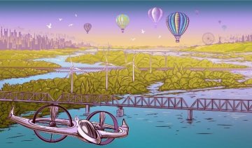 Художники зобразили Київ через 100 років