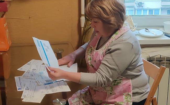 Платежки за газ. Фото: скрин youtube