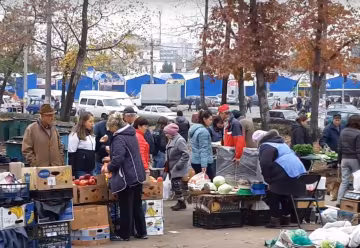 стихійна торгівля, скріншот із відео