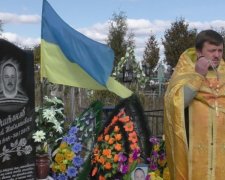 Росіянину-мінометнику, що загинув в АТО, встановили пам’ятник на Чернігівщині