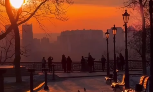 Українці, Київ, світанок, фото із соцмереж