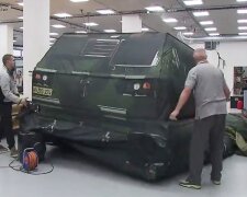 Надувні HIMARS, скріншот: Twitter