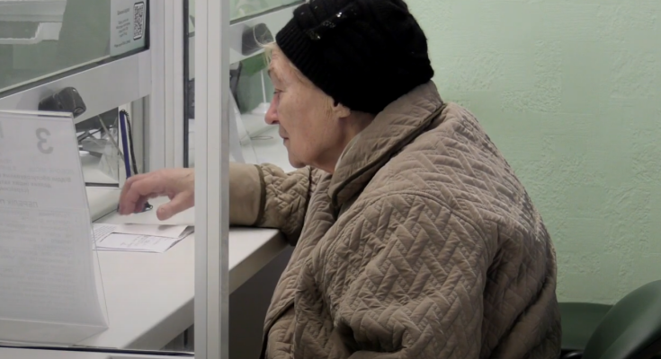 Пенсионерка. Фото: скрин youtube