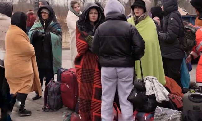 Беженцы, фото: скриншот из видео
