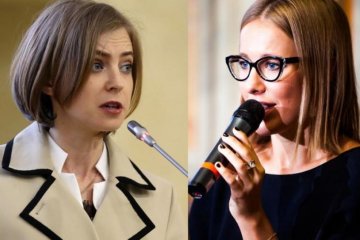 Собчак і Поклонська влаштували баттл за Крим