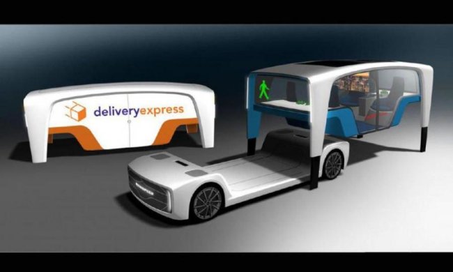 Rinspeed представила авто зі знімним кузовом