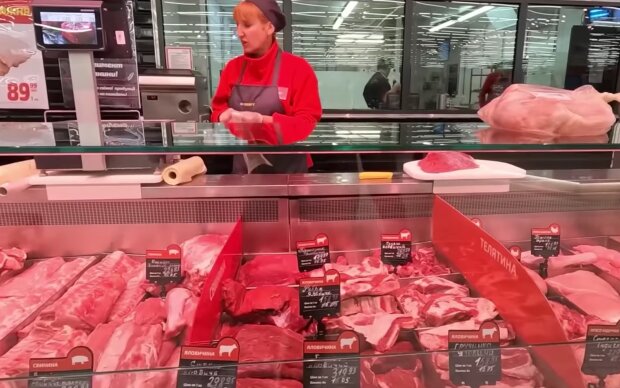 Цены на мясо. Фото: скрин youtube