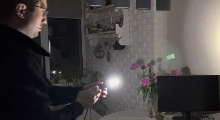 Відключення світла. Фото: скрін youtube