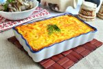 Вкусный, легкий и удобный ужин: готовим запеканку с рисом и курицей