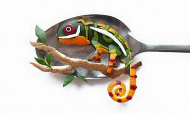 Съедобные картины от румынской художницы (фото)