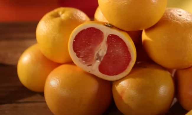 Грейпфрут. Фото: скрін youtube