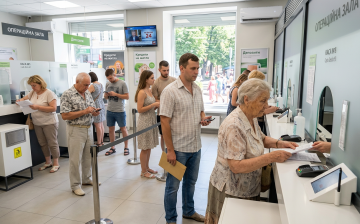 Люди в банку. Фото: згенероване ШІ