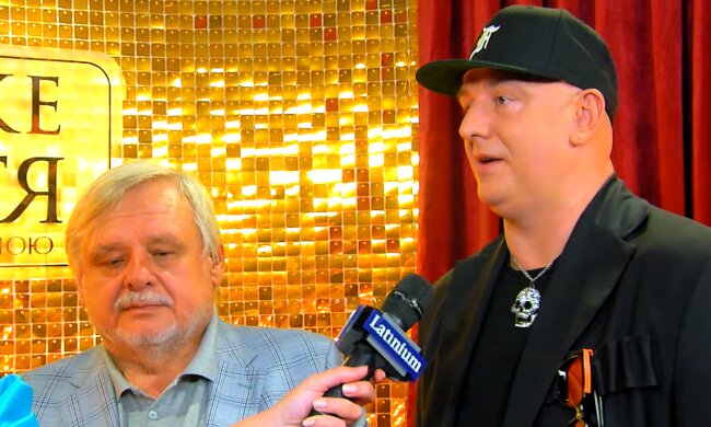 Потап с отцом, скриншот из видео