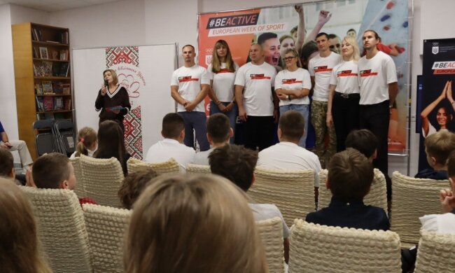 Олимпийский урок #BeActive в библиотеке